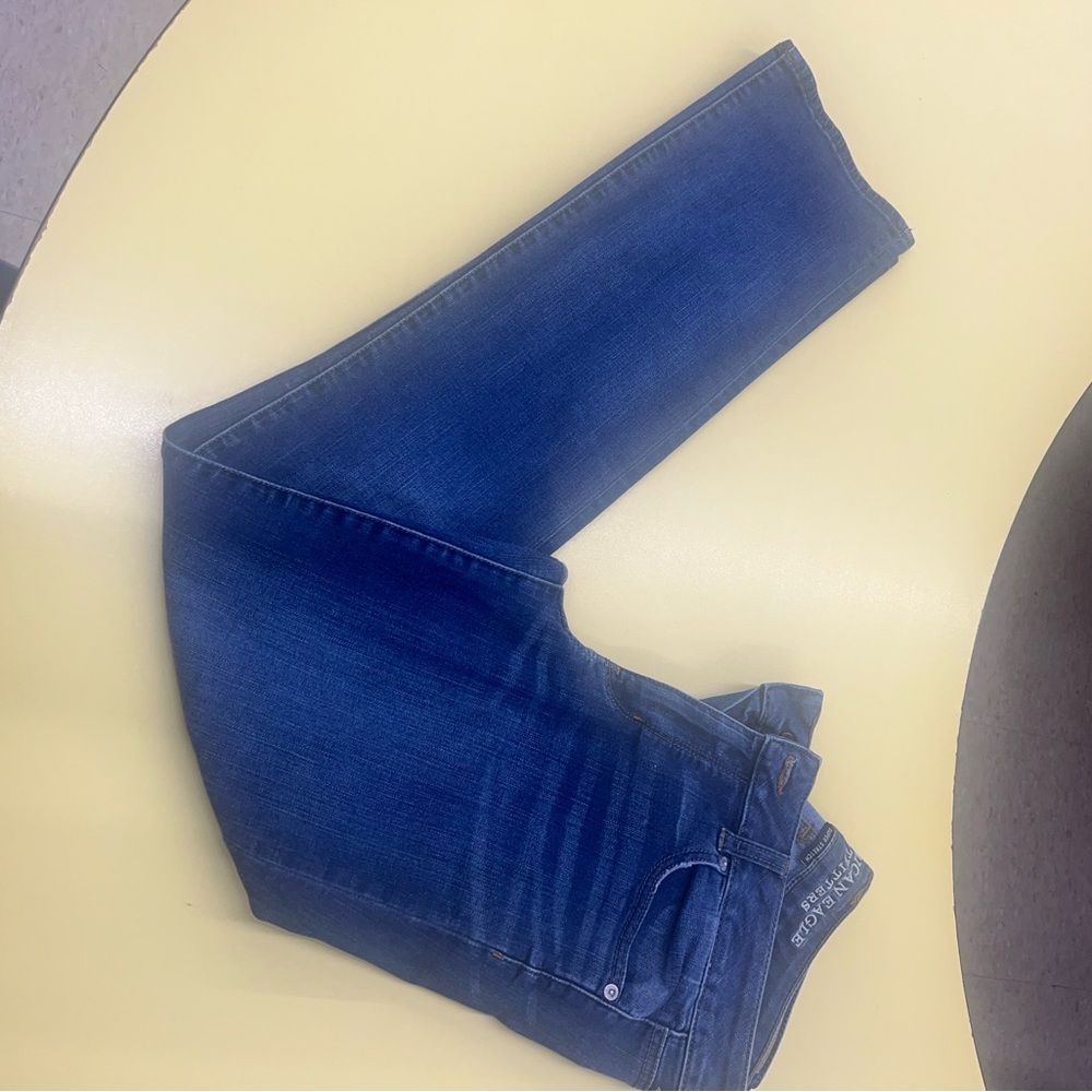 American Eagle Outfitters Straight Leg Blue Jeans